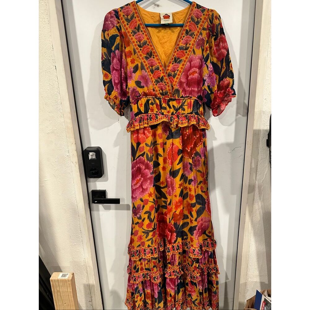 FARM Rio Multicolor Floral Maxi Dress - Picture 2 of 10